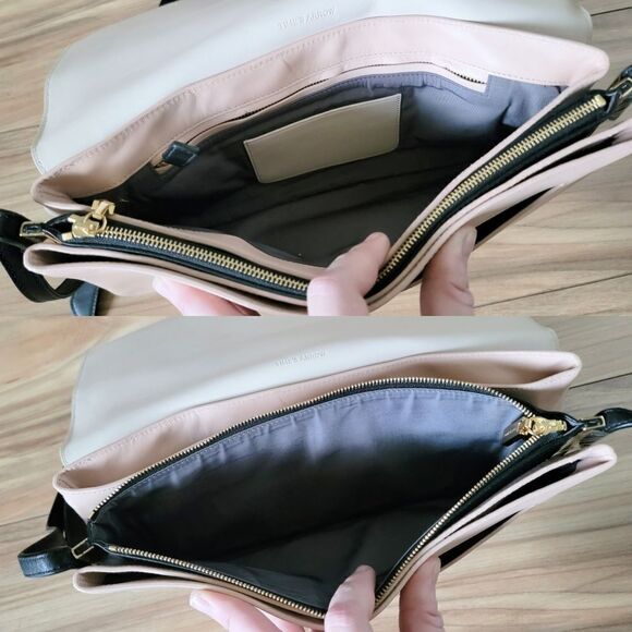 🆕 Time's Arrow Vega Envelope Colorblock Tricolor Mutli-Compartment Shoulder Bag - Picture 11 of 15